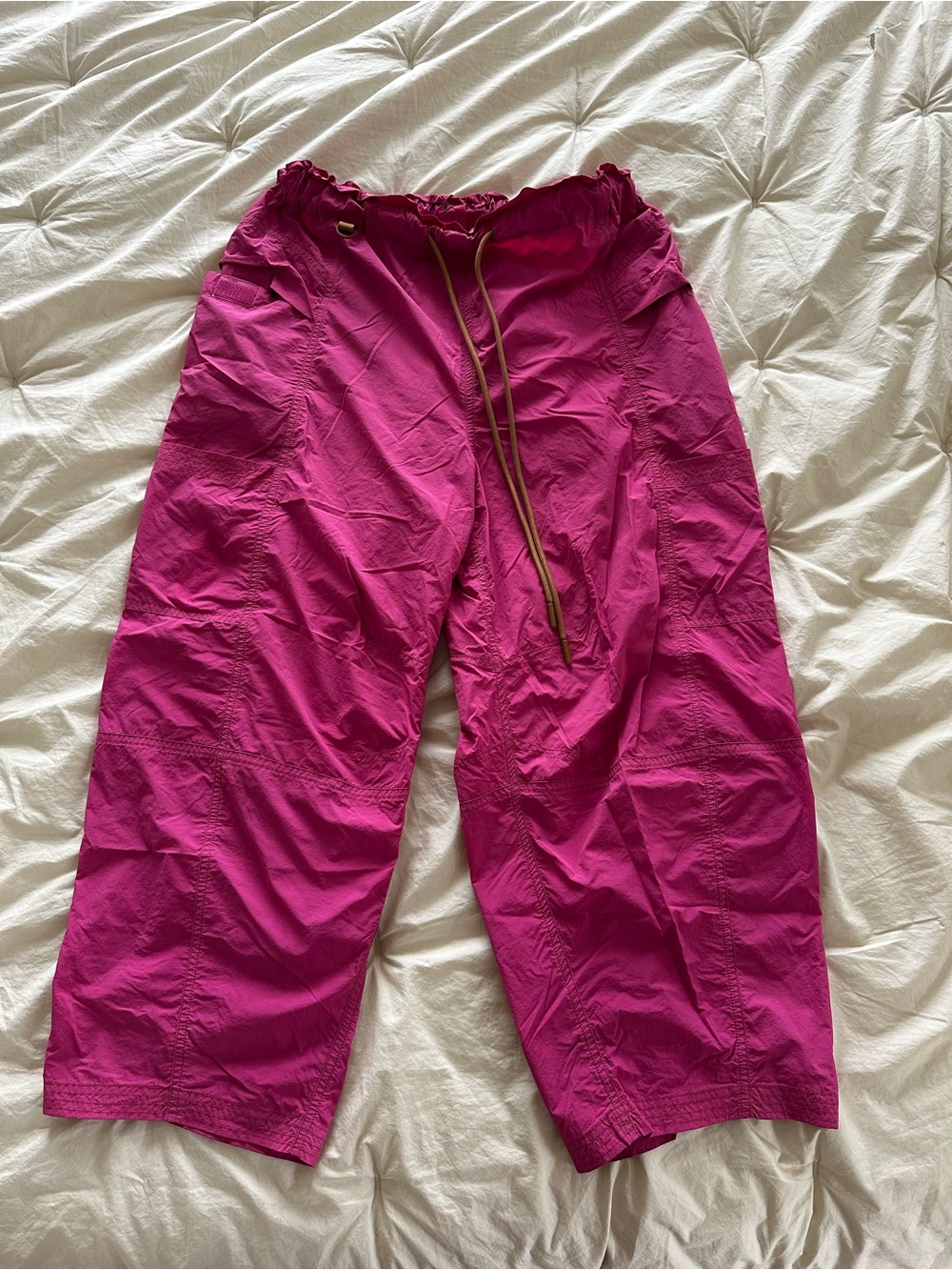Free People In the Wild Hot Pink Pants